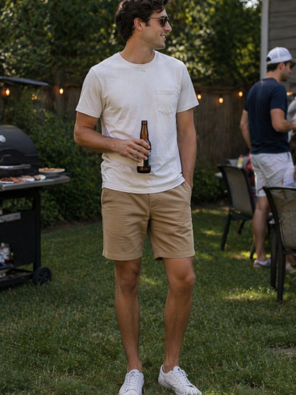 449 - "Everday shorts"  – Size 30 – Classic Chino, Casual Everyday Fit